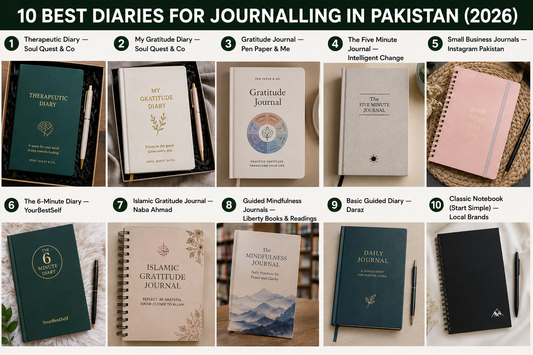 10 Best Diaries for Journalling in Pakistan (2026)