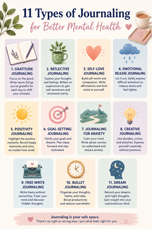 11 Types of Journaling for Better Mental Health