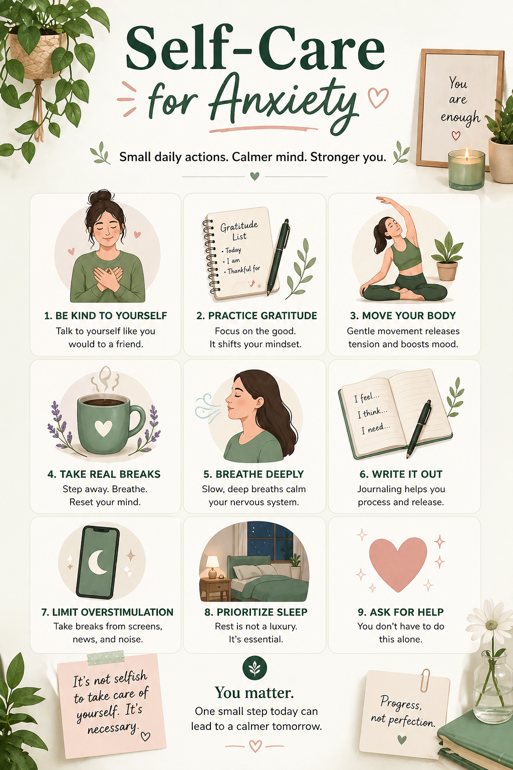 How to Create a Self-Care Routine to Reduce Anxiety?