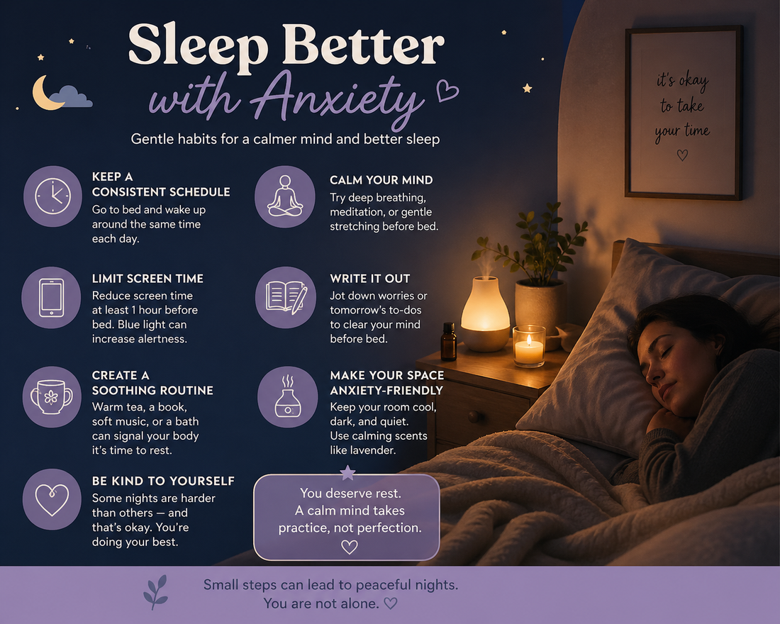 How to Sleep Better With Anxiety?