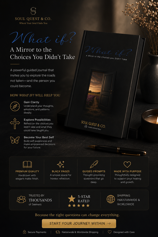 What-If Diary – Premium Reflective Diary for Self-Discovery
