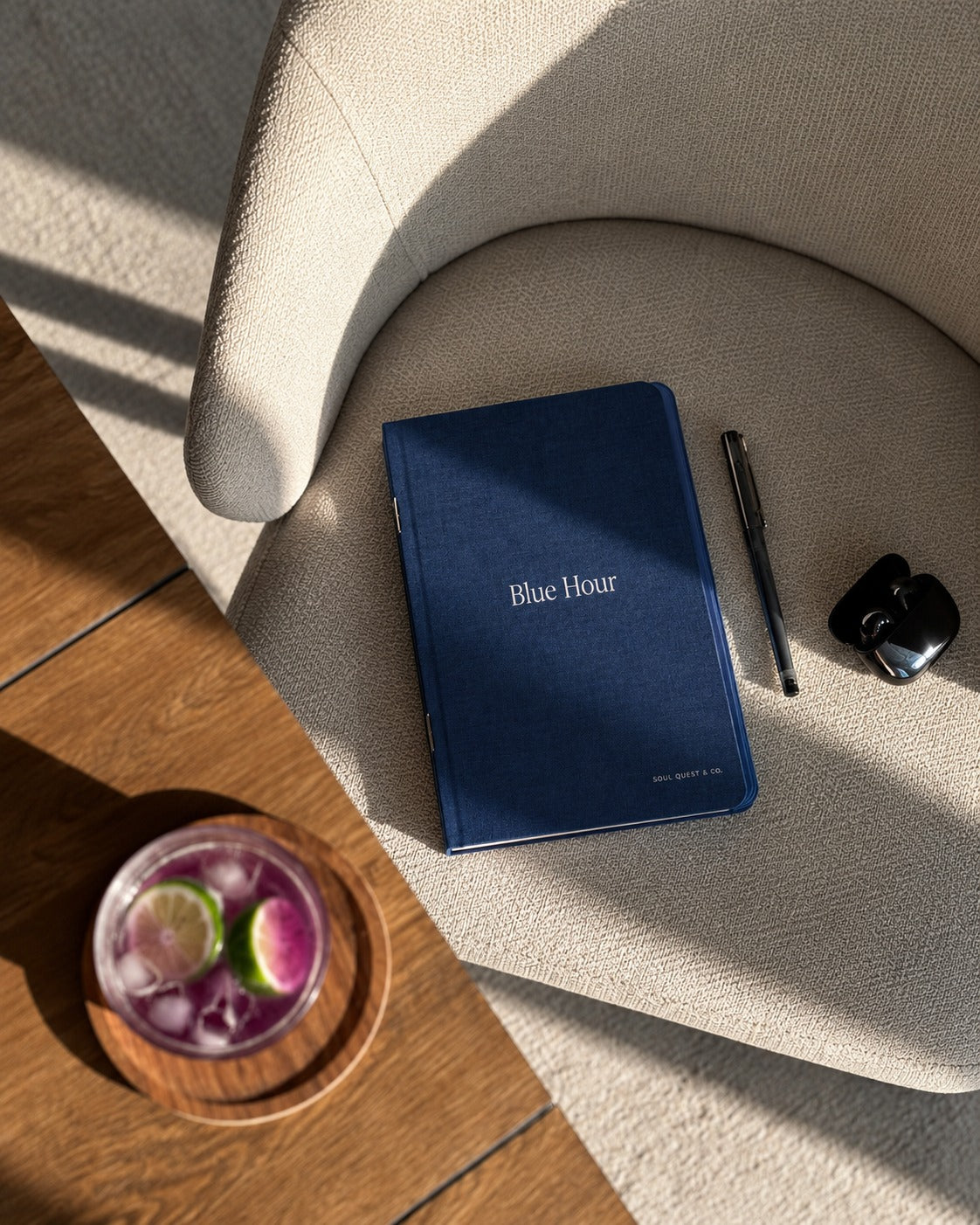 Blue Hour (Notebook)  by  Soul Quest  & Co.